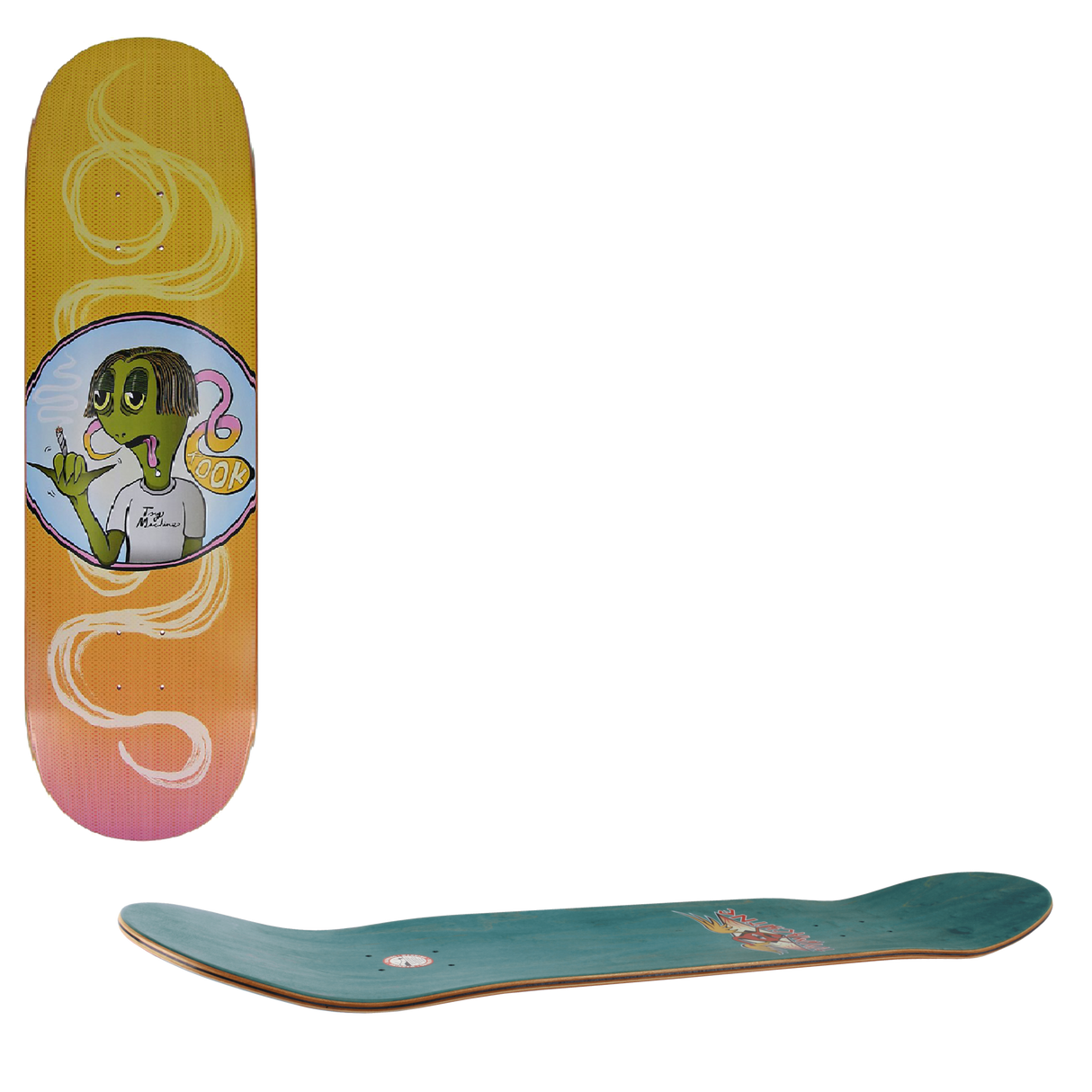 Toy Machine Stoner Sect Skateboard Deck - Multi 8.5"