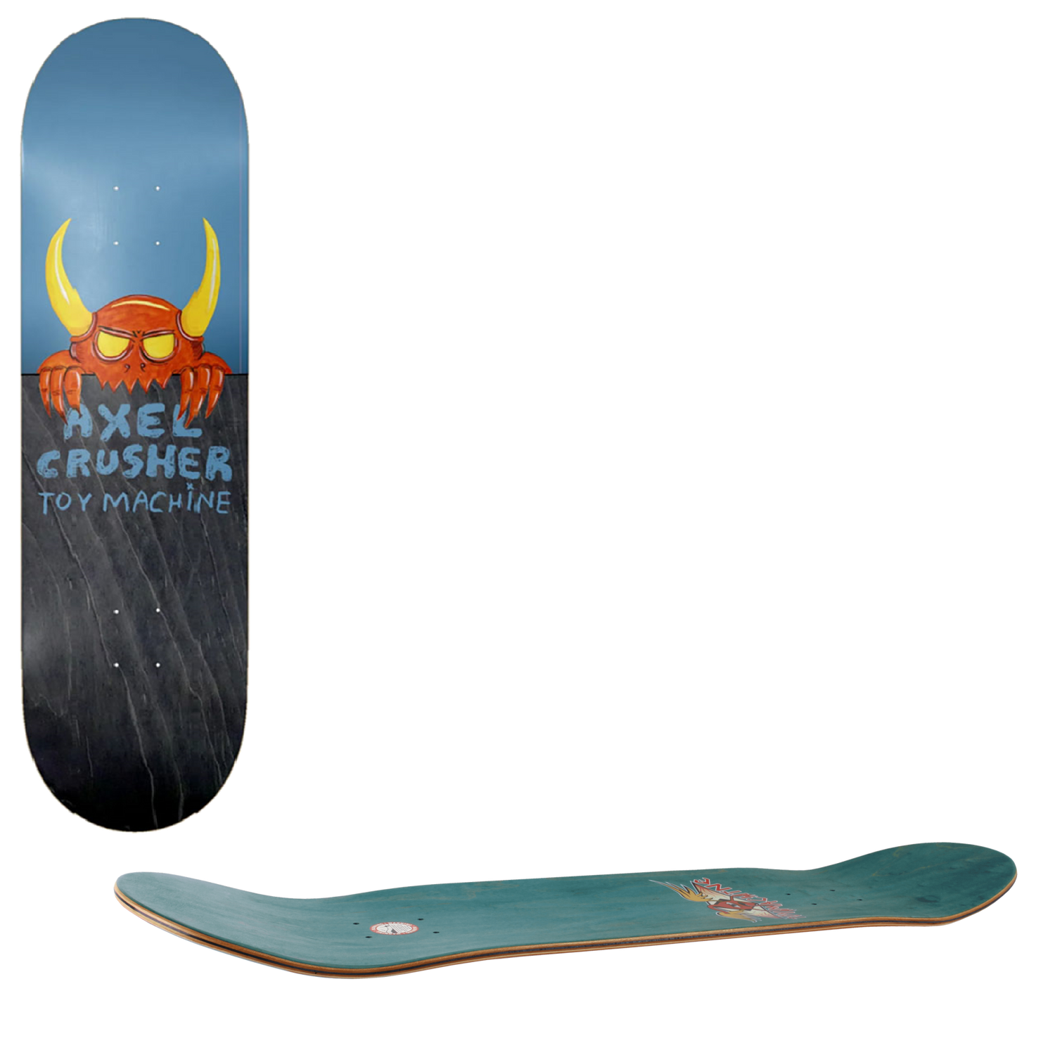 Toy Machine Fence Series Skateboard Deck - Axel 8.25"