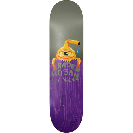 Toy Machine Fence Series Skateboard Deck - Hoban 8"