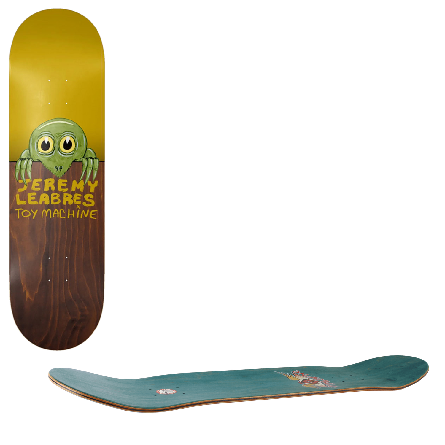 Toy Machine Fence Series Skateboard Deck - Leabres 8.5"