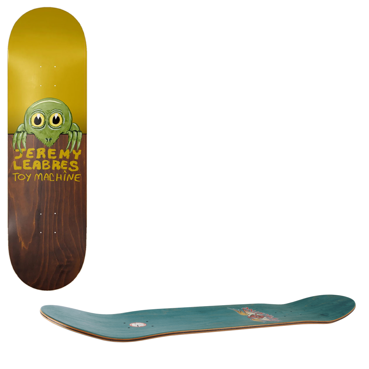 Toy Machine Fence Series Skateboard Deck - Leabres 8.5"