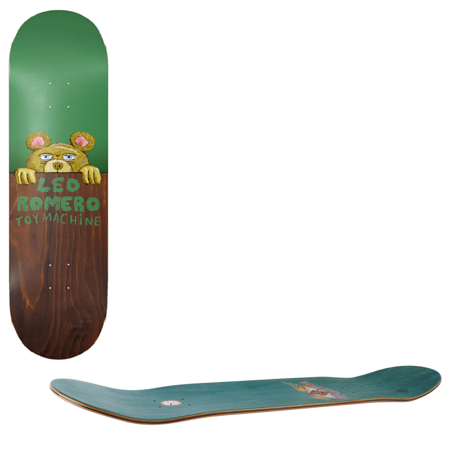 Toy Machine Fence Series Skateboard Deck - Romero 8.13"
