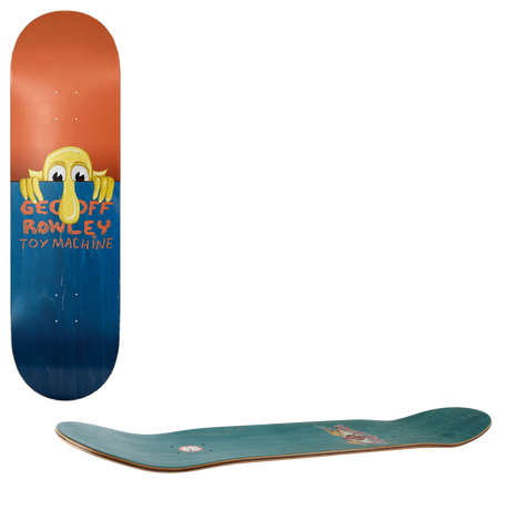 Toy Machine Fence Series Skateboard Deck - Rowley 8.5