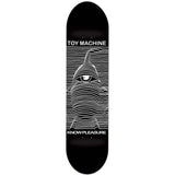 Toy Machine Toy Division Custom Skateboard - Black 8.5"