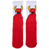 Toy Machine Sketchy Monster Crew Socks - Red