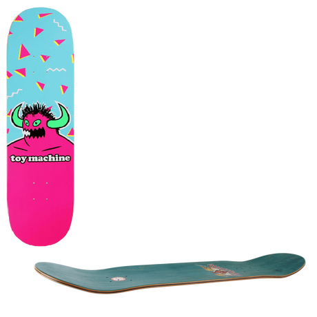 Toy Machine 80's Monster Skateboard Deck - 8.13"