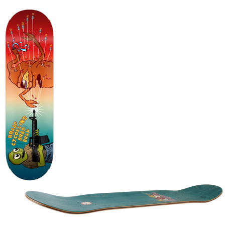 Toy Machine Collins Brap Skateboard Deck - 8.38"