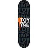 Toy Machine Drip Skateboard Deck - Black 8.25"