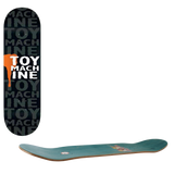 Toy Machine Drip Skateboard Deck - Black 8.25"