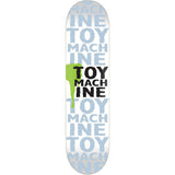 Toy Machine Drip Skateboard Deck - White 8"