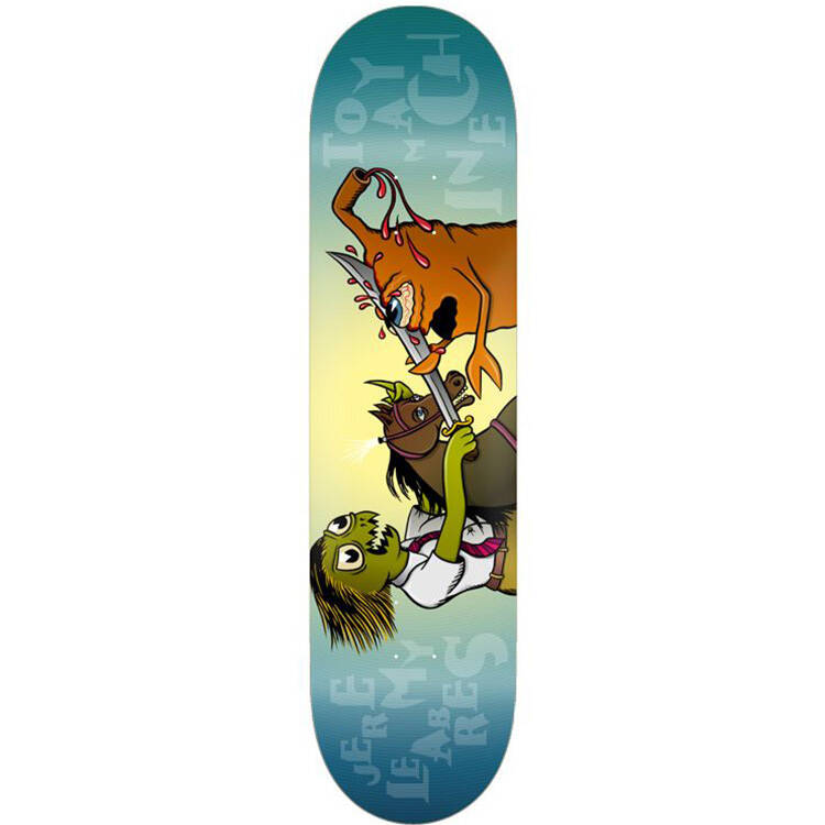 Toy Machine Leabres Slash Skateboard Deck - 8"