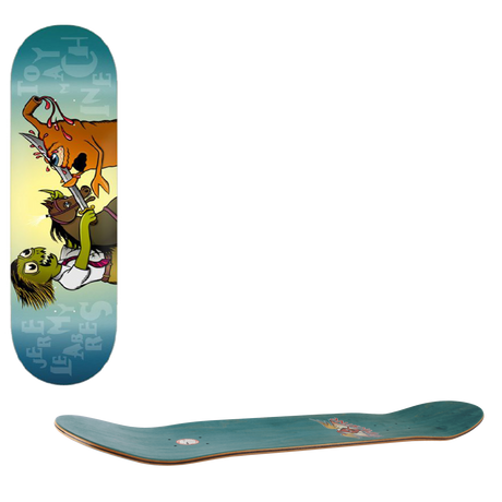 Toy Machine Leabres Slash Skateboard Deck - 8"
