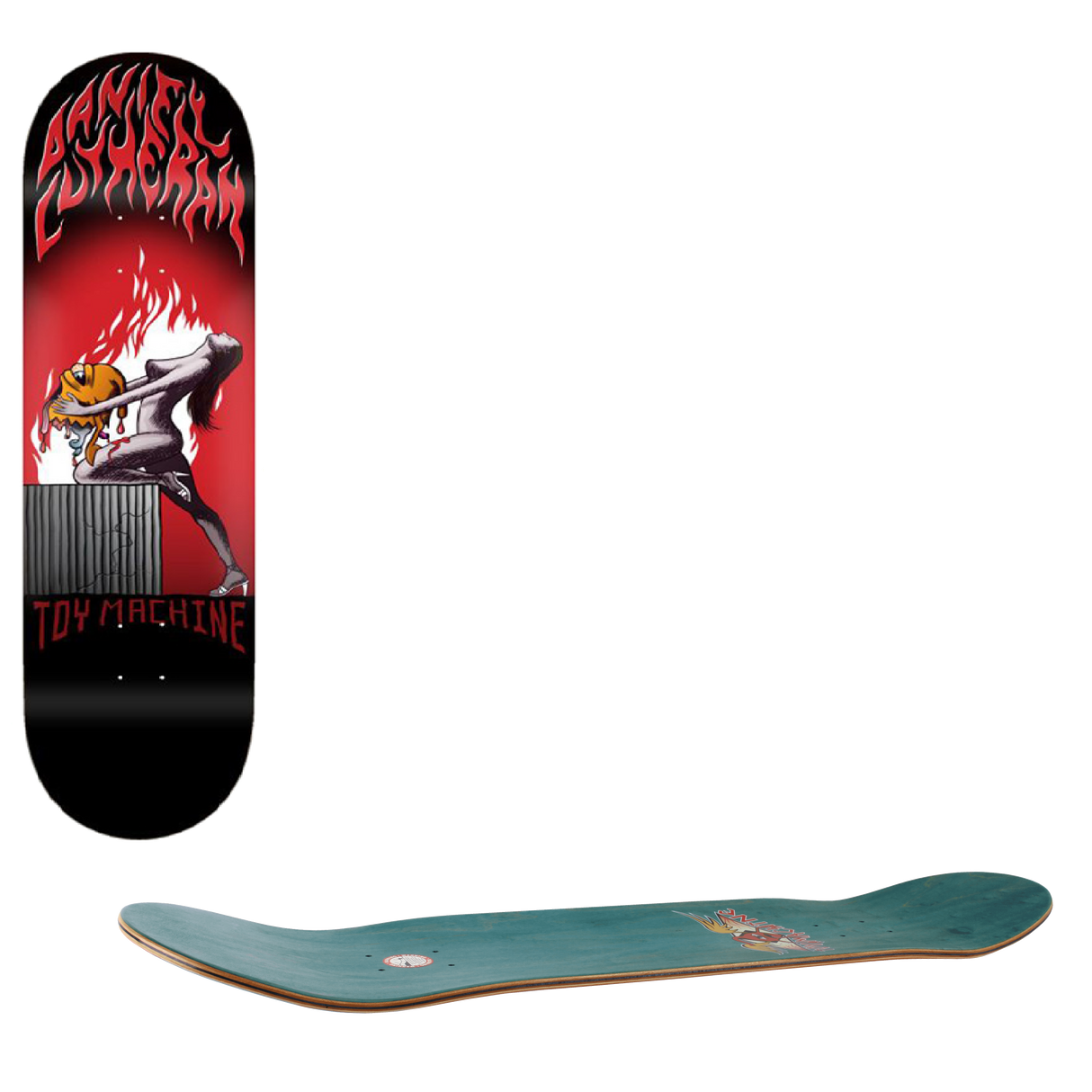 Toy Machine Lutheran Sacrifice Skateboard Deck - 8.25"