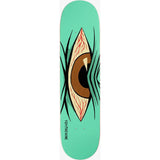 Toy Machine Mad Eye Skateboard Deck - Teal 7.75"