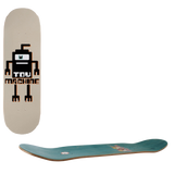 Toy Machine Sect Binary Skateboard Deck - Black 8.25"