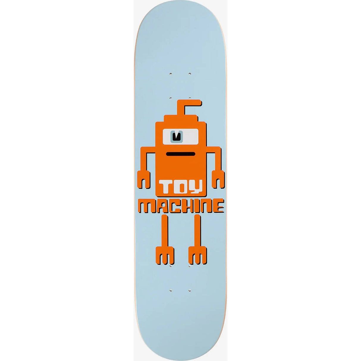 Toy Machine Sect Binary Skateboard Deck - Orange 8"