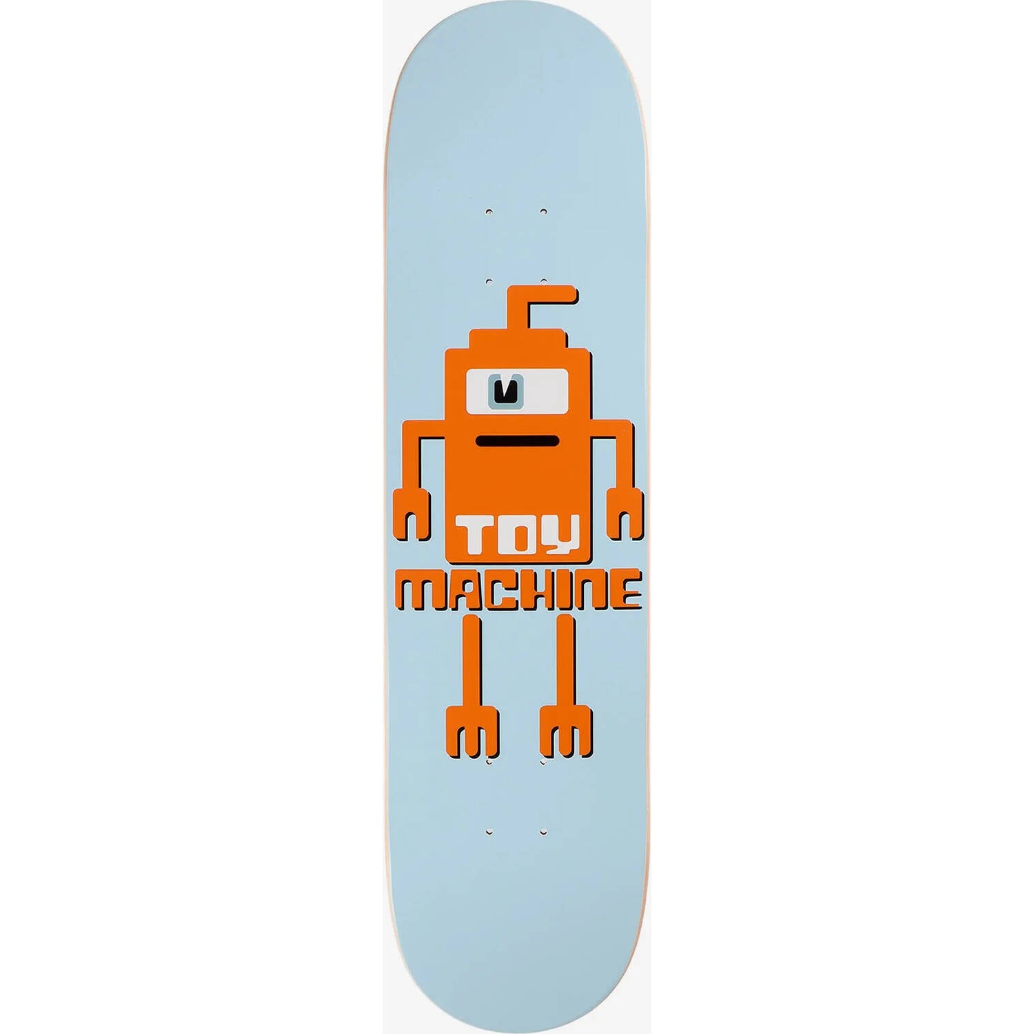 Toy Machine Sect Binary Skateboard Deck - Orange 8"