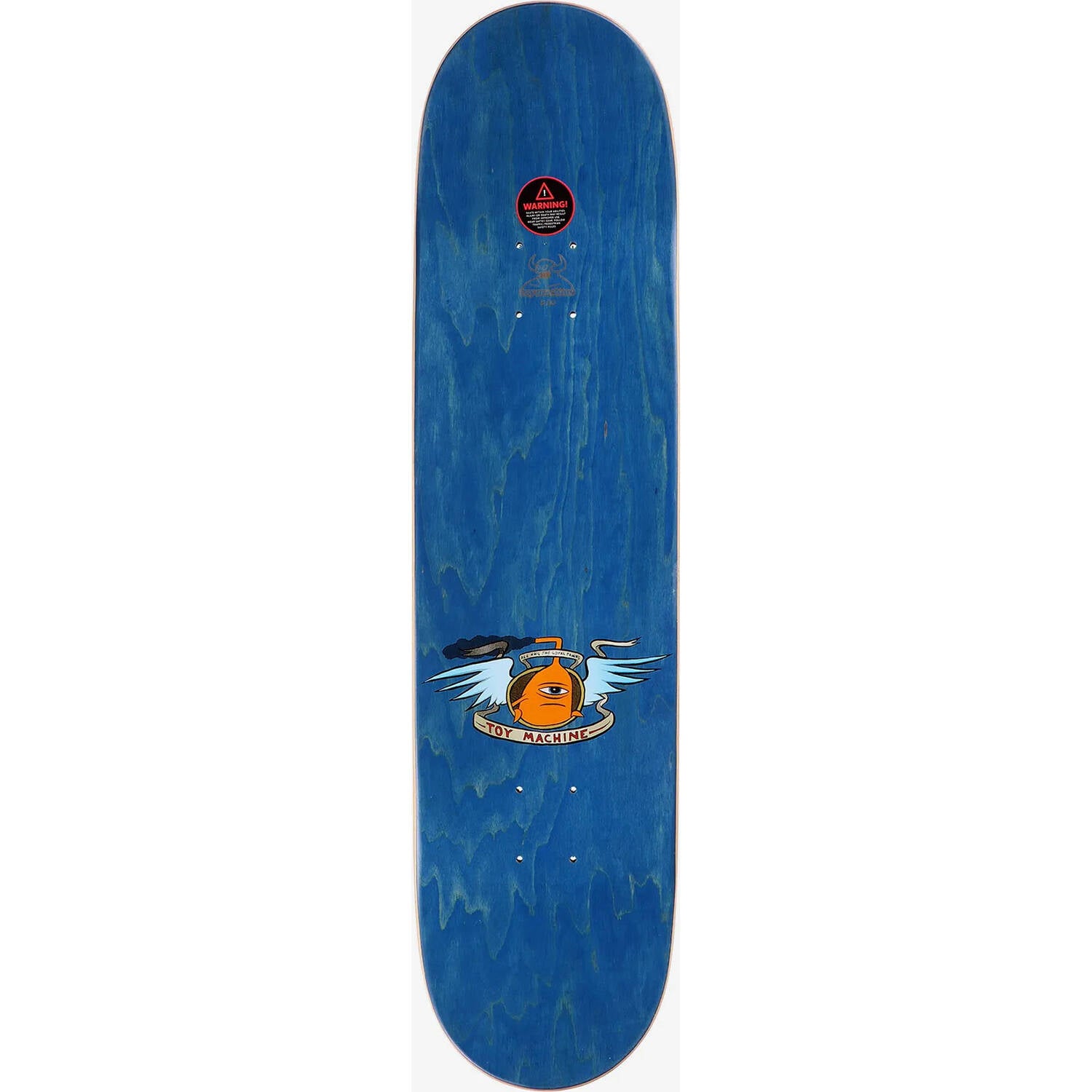 Toy Machine Sect Binary Skateboard Deck - Orange 8"
