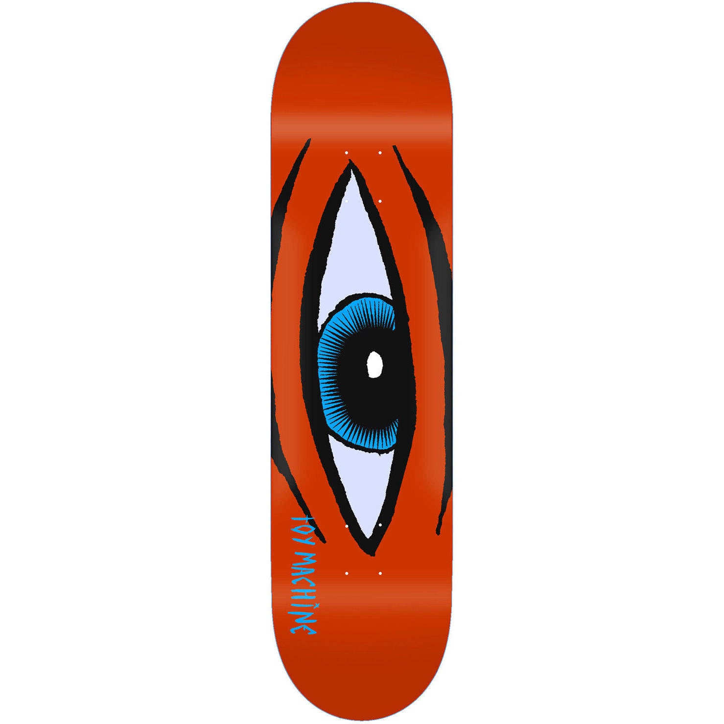 Toy Machine Sect Eye Skateboard Deck - Red 7.63"