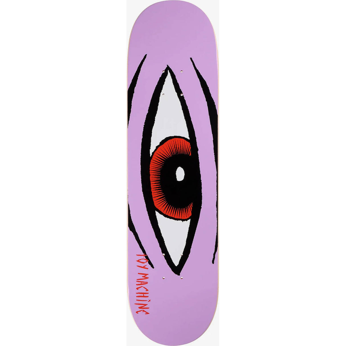 Toy Machine Sect Eye Skateboard Deck - Lavender 8.25"
