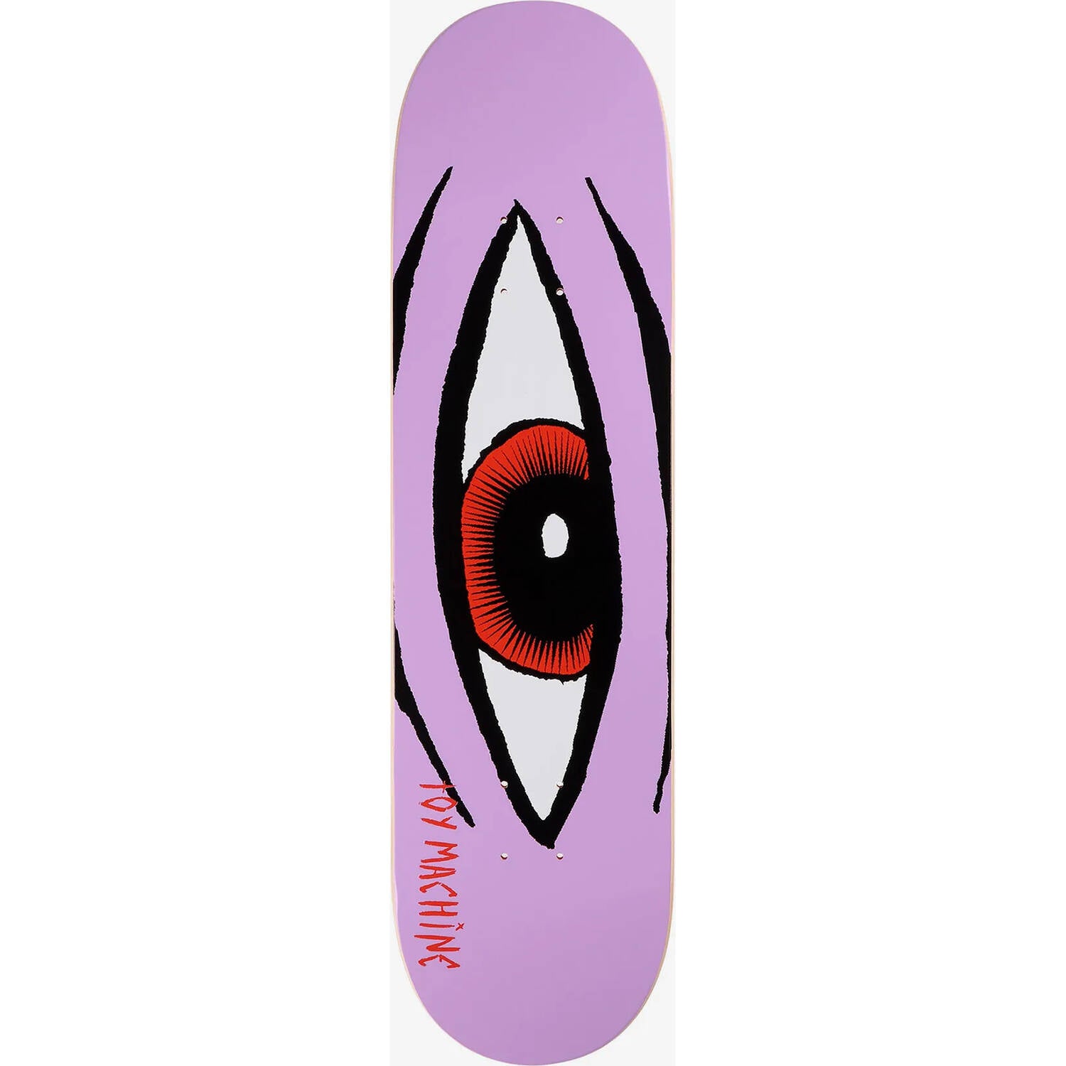Toy Machine Sect Eye Skateboard Deck - Lavender 8.25"