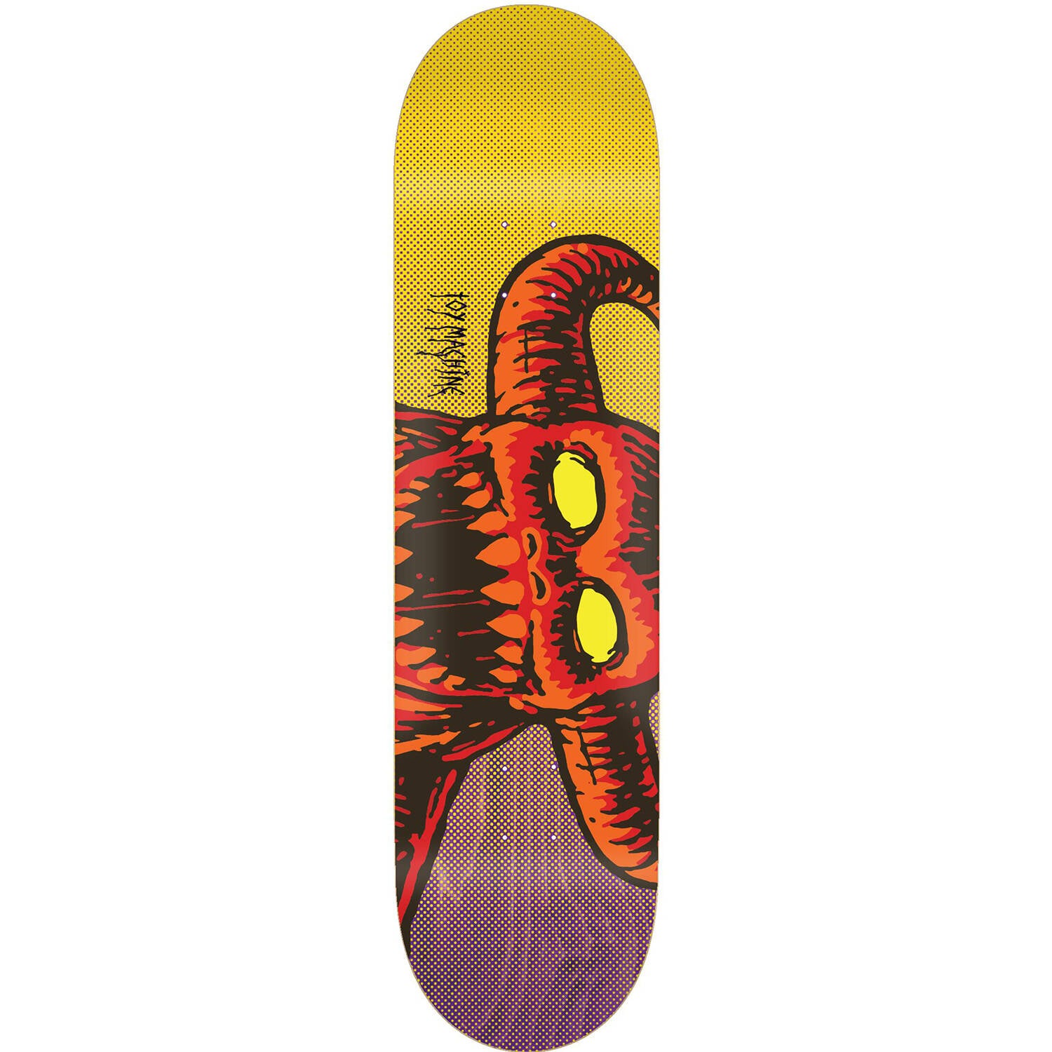 Toy Machine Vice Hell Monster Skateboard Deck - 8.38"