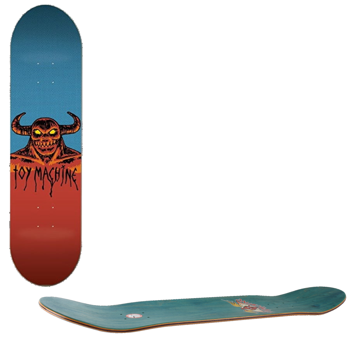 Toy Machine Hell Monster Team Skateboard Deck - 8.25''