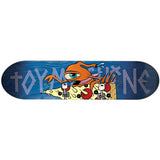 Toy Machine Pizza Sect Team Skateboard Deck - 7.75''