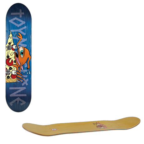Toy Machine Pizza Sect Team Skateboard Deck - 7.75''