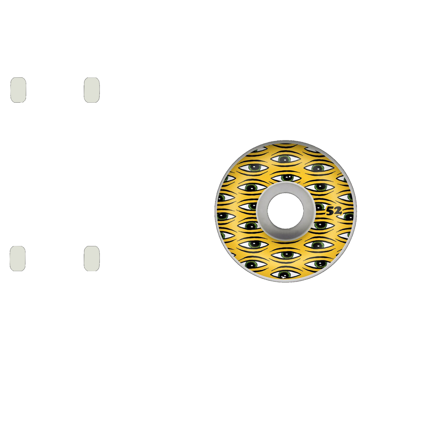 Toy Machine All Seeing Skateboard Wheels 52mm