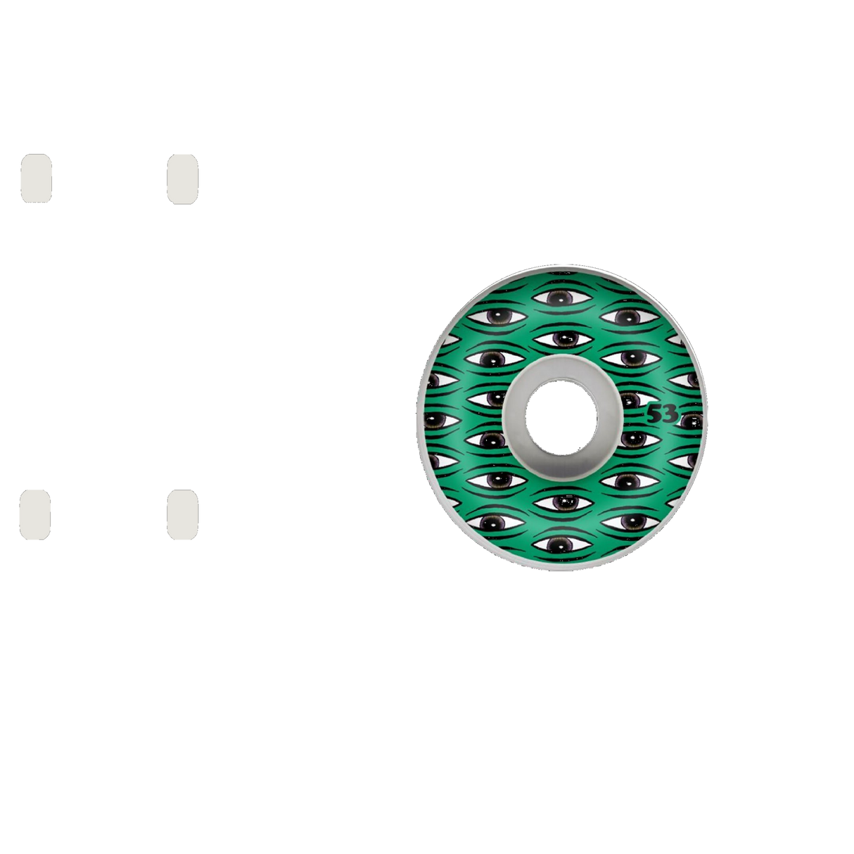 Toy Machine All Seeing Skateboard Wheels 53mm