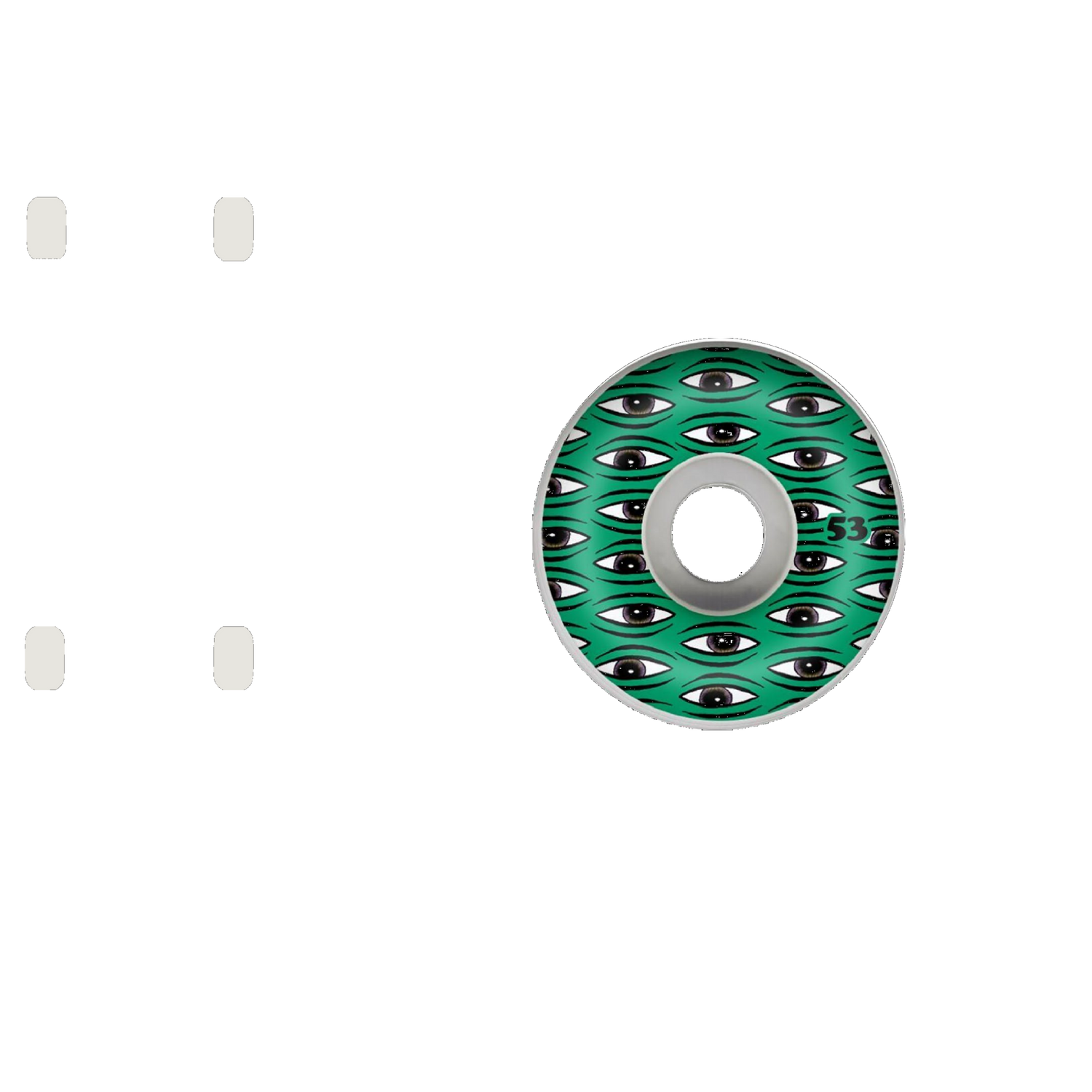Toy Machine All Seeing Skateboard Wheels 53mm