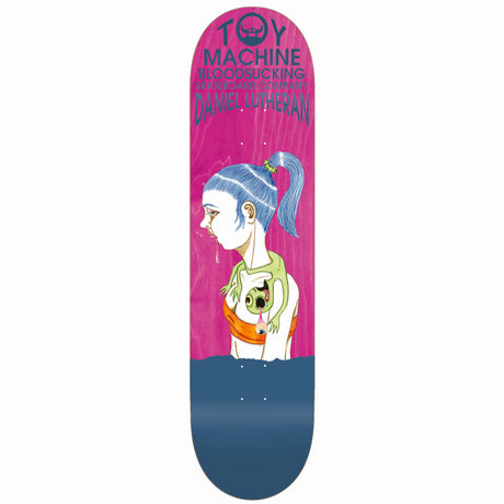 Toy Machine Bloodsucking Skateboard Deck - Lutheran 7.75''
