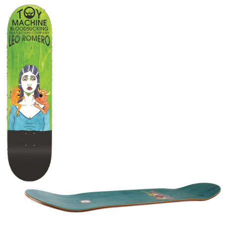 Toy Machine Bloodsucking Skateboard Deck - Romero 8.25''