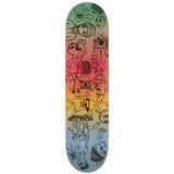 Toy Machine Characters Skateboard Deck - 8''