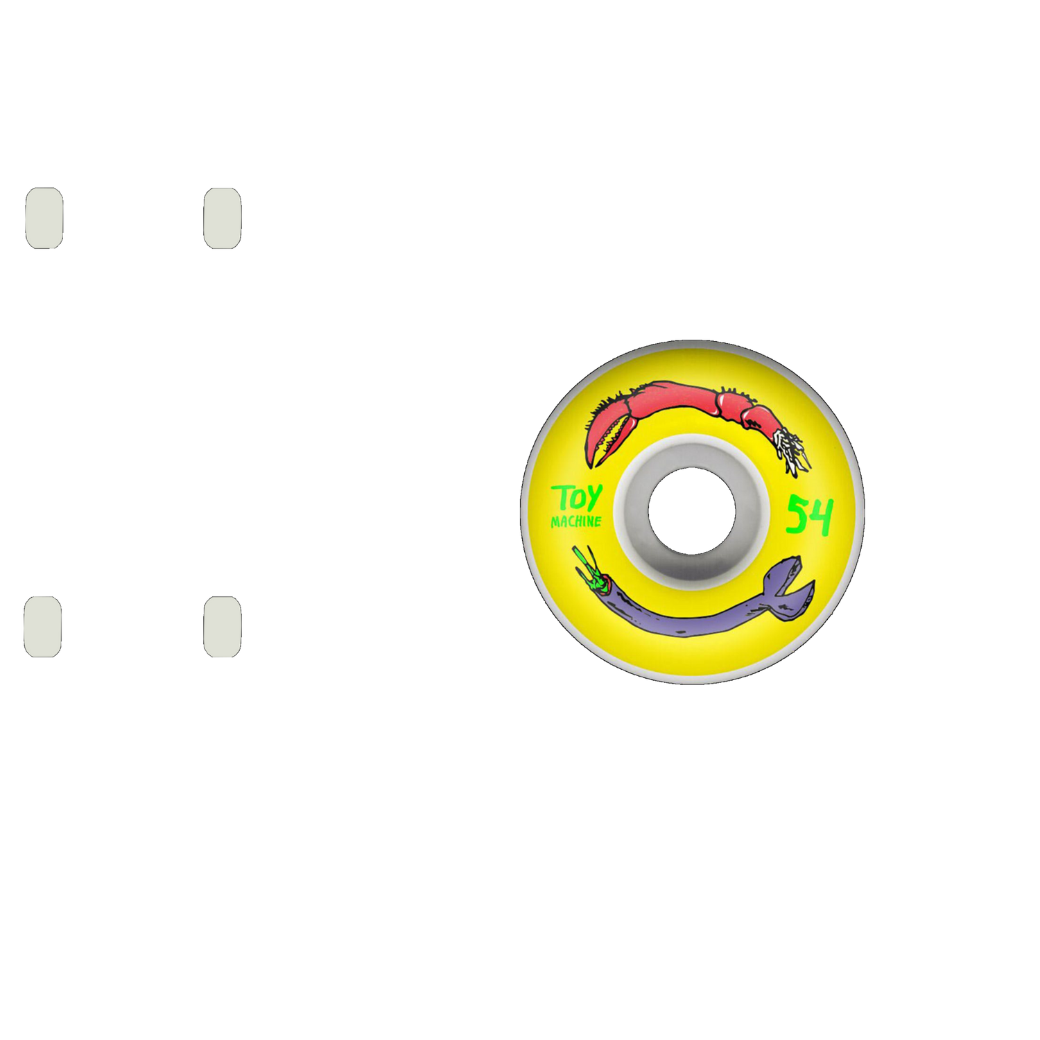 Toy Machine FOS Arms Skateboard Wheels 54mm