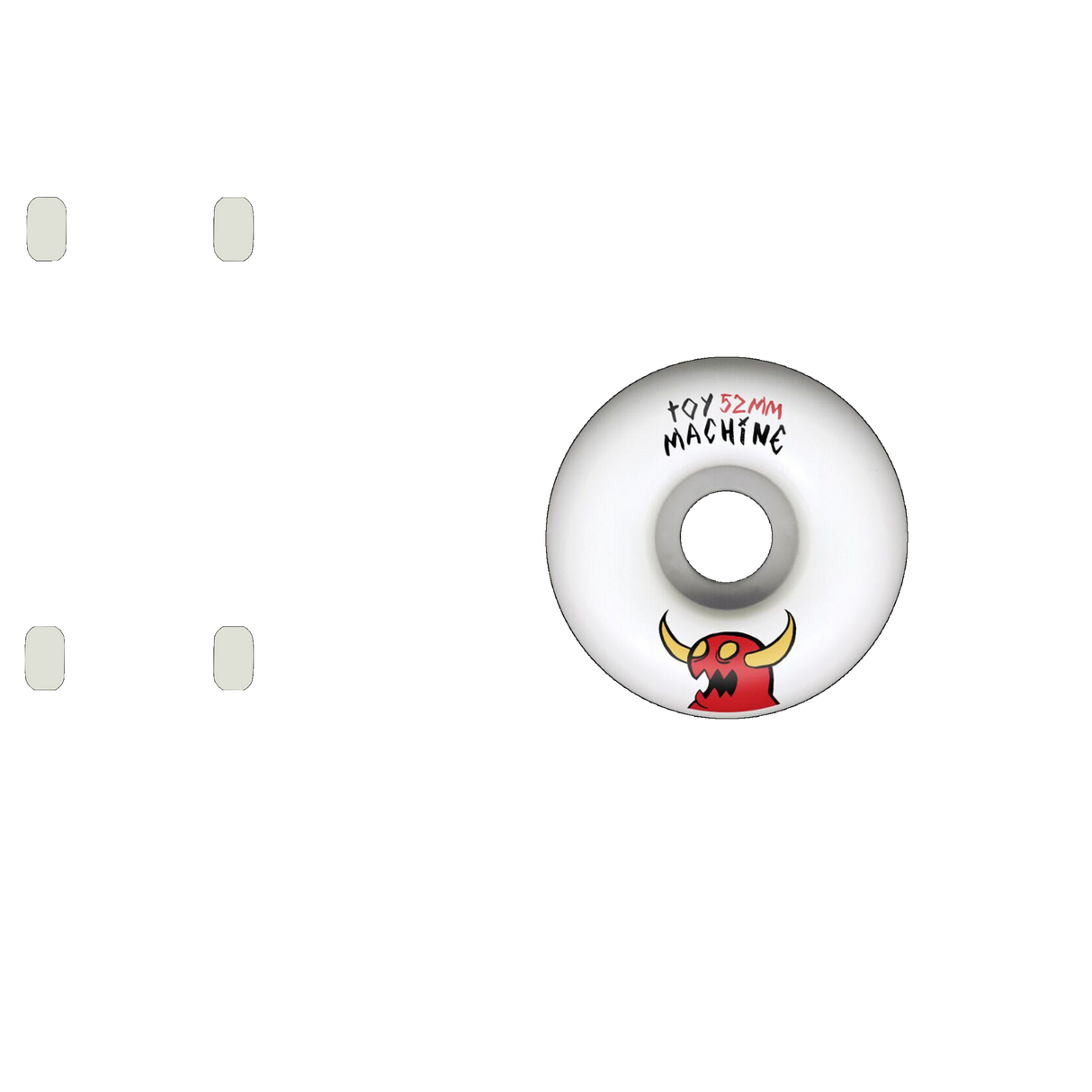 Toy Machine Sketchy Monster Skateboard Wheels - 52mm