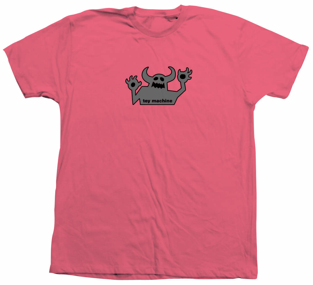 Toy Machine OG 90's Monster T Shirt - Coral