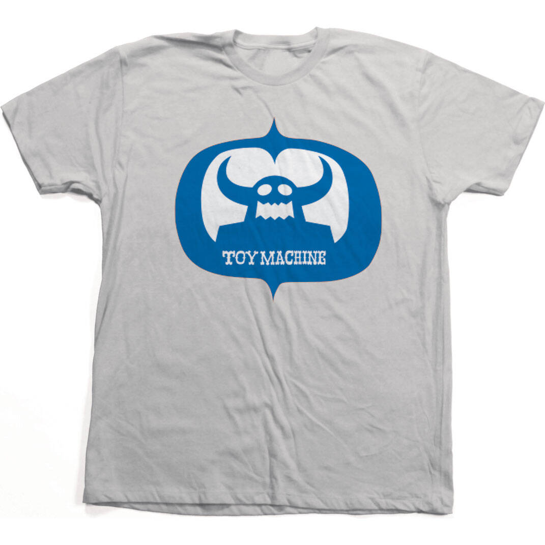 Toy Machine Matokie Monster T Shirt - Silver