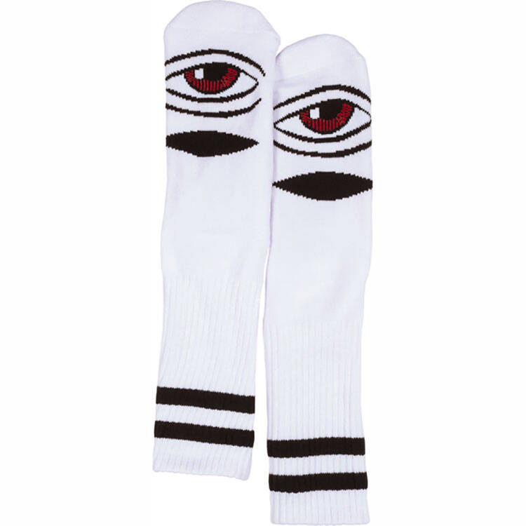 Toy Machine Sect Eye Socks - White