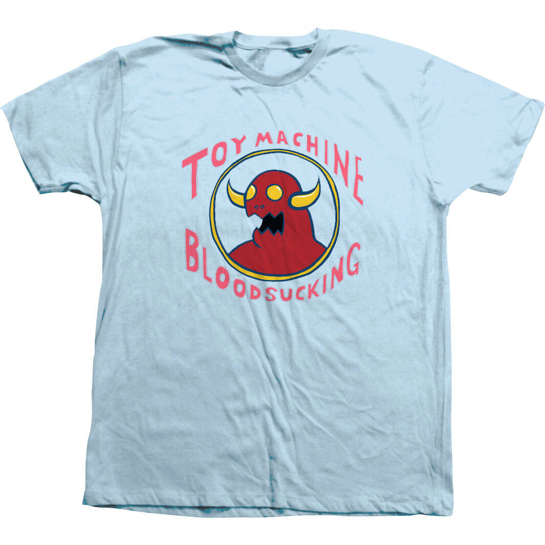 Toy Machine Tally Ho Monster T Shirt - Powder Blue