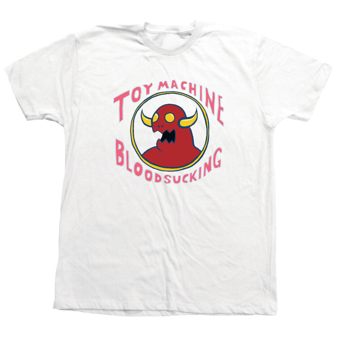 Toy Machine Tally Ho Monster T Shirt - White