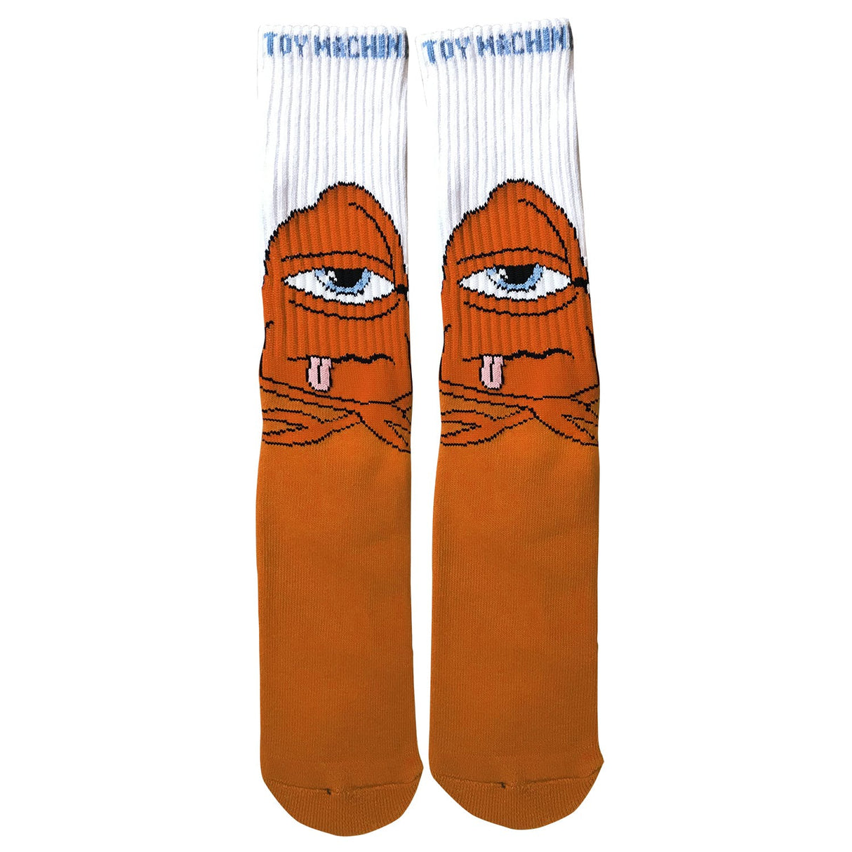 Toy Machine Bored Sect Socks - White