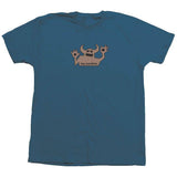 Toy Machine OG 90's Monster  T Shirt - Deep Ocean