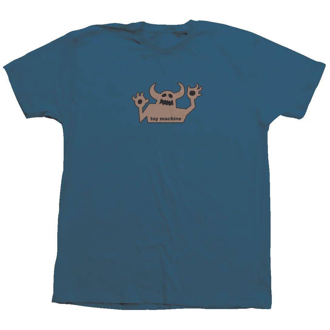 Toy Machine OG 90's Monster  T Shirt - Deep Ocean LRG