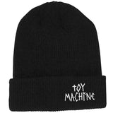 Toy Machine Tape Logo Beanie - Black
