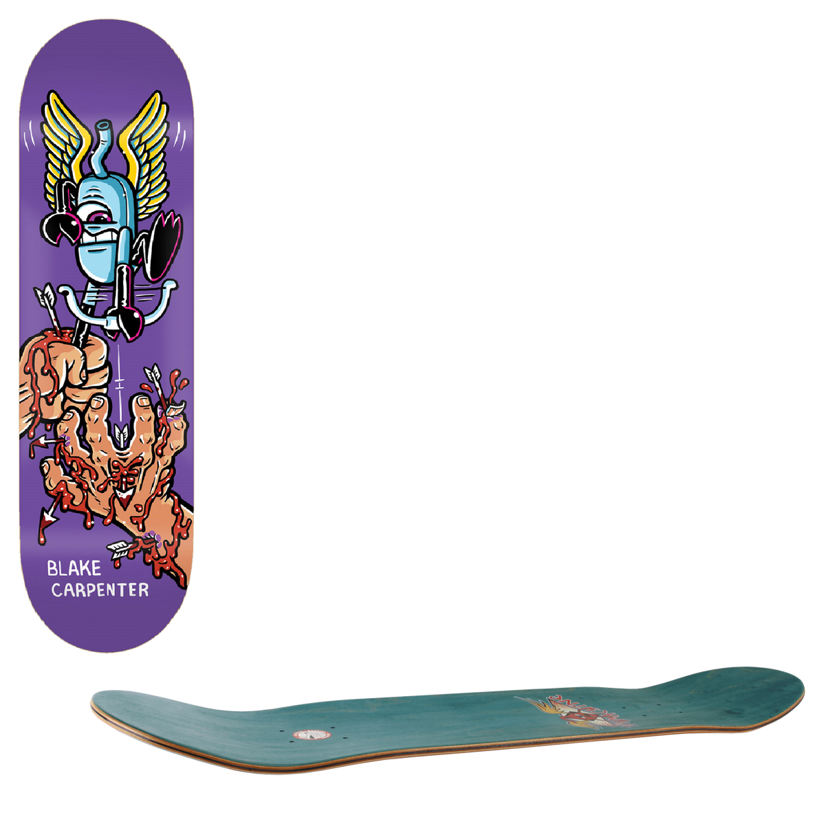 Toy Machine Living Toys Skateboard Deck - Carpenter 8.5"
