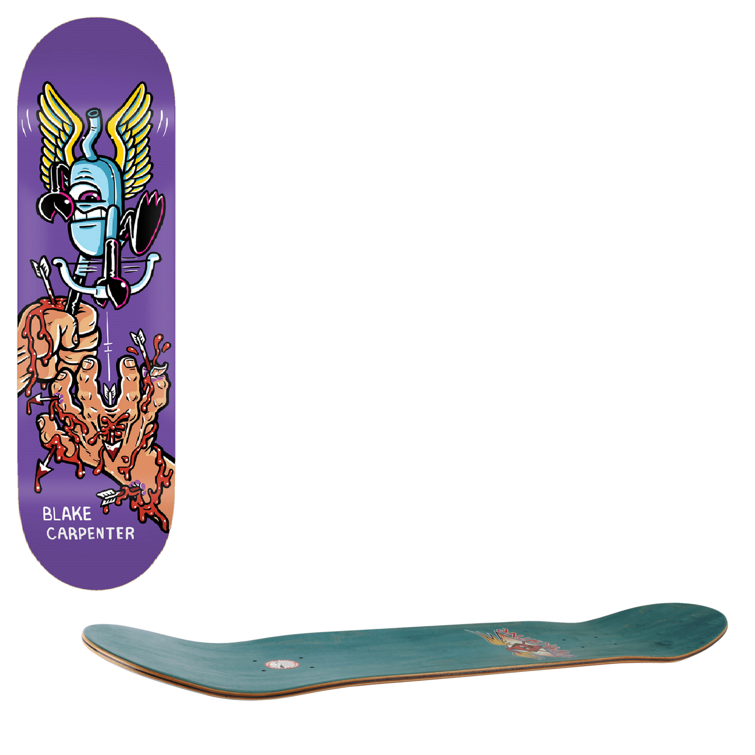Toy Machine Living Toys Skateboard Deck - Carpenter 8.5"
