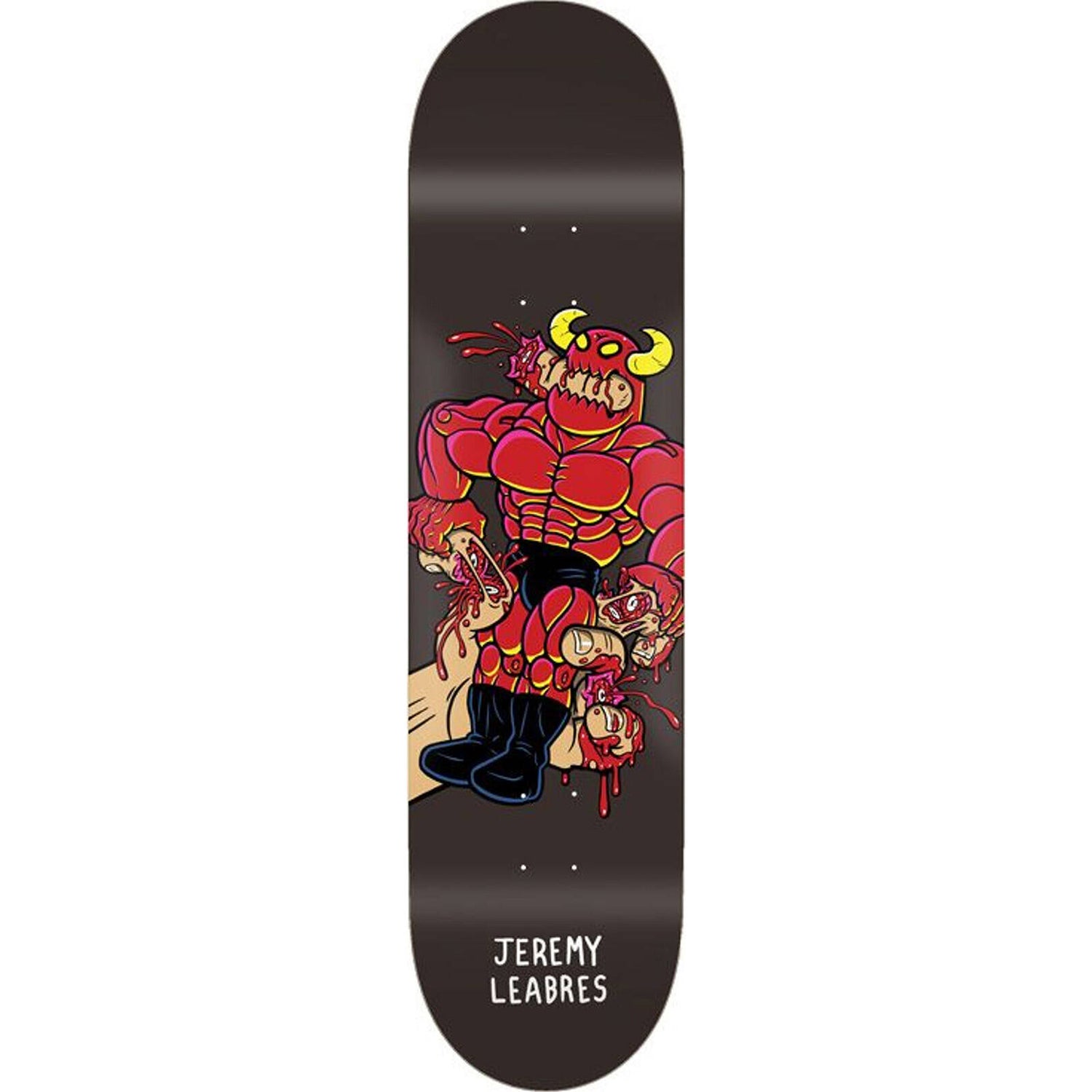 Toy Machine Living Toys Skateboard Deck - Leabres 8.38"