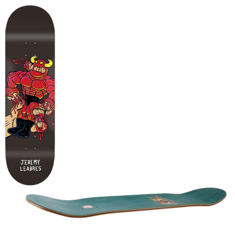 Toy Machine Living Toys Skateboard Deck - Leabres 8.38"